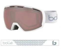 BOLLE Bollé Masque De Ski Laika - White Monogram Matte - Vermillon Gun