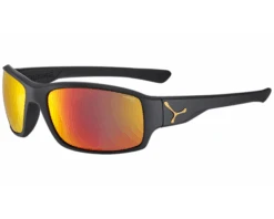 Cébé Haka Matt Black Rubber Finish Orange Zone Grey Cat.3 Red