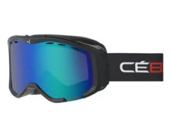 Cébé Masque De Ski Cheeky OTG Over The Glasses Black & Red Brown Flash Blue