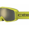 Cébé Masque De Ski Enfant ARTIC Lime Black Dots Dark Grey Flash Gold Cat.3