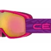 Cébé Masque De Ski Enfant ARTIC Mat Pink Purple Light Rose Flash Gold Cat.2
