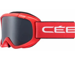 Cébé Masque De Ski Enfant Jerry 2 Matt Red White Grey