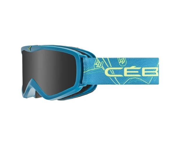 Cébé Masque De Ski Enfant Teleporter Matt Lagoon Grey Ultra Black Cat.3 1 Cébé Masque De Ski Enfant Teleporter Matt Lagoon Grey Ultra Black Cat.3