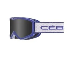 Cébé Masque De Ski Enfant Teleporter Matt Nautic Blue Grey Ultra Black Cat.3