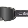 Cébé Masque De Ski INTREPID - Matt Black - Grey Ultra Black Cat.3
