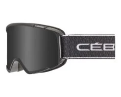 Cébé Masque De Ski INTREPID - Matt Black - Grey Ultra Black Cat.3