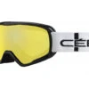 Cébé Masque De Ski Striker L Black Stripes Yellow Flash Mirror