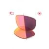 Evil Eye Verres De Remplacement ZCALE LST Bright VARIO Purple Mirror