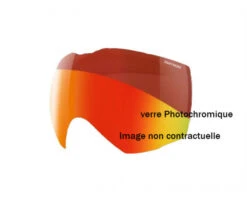 Julbo Ecran Masque De Ski Titan Reactiv Glare Control Cat.2-3 Flash Rouge