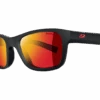 Julbo Lunette De Soleil Ado Reach L Noir Mat - Spectron 3 Flash Rouge