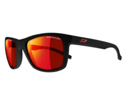 Julbo Lunette De Soleil Beach Noir Mat - Spectron 3 Flash Rouge