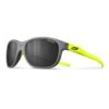 Julbo Lunette De Soleil Enfant Arcade Gris / Jaune Fluo - Spectron 3 Fume