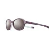 Julbo Lunette De Soleil Enfant Frisbee Aubergine / Gris - Spectron 3 Flash Argent