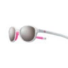 Julbo Lunette De Soleil Enfant Frisbee Gris Clair / Rose - Spectron 3 Flash Argent