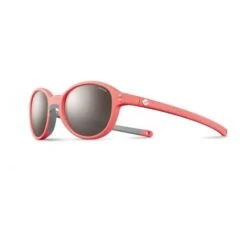 Julbo Lunette De Soleil Enfant Frisbee Rose / Gris - Spectron 3 Flash Argent
