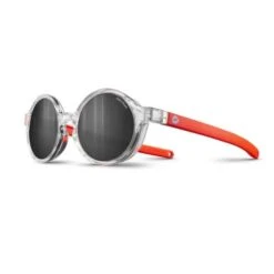 Julbo Lunette De Soleil Walk Cristal/Orange - Spectron 3 Flash Argent