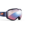Julbo Masque De Ski Aerospace OTG Bleu Sombre/Orange Zebra Light Fire Red