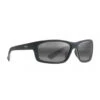 Maui Jim Kanaio Coast Grey Matte Black/White/Blue