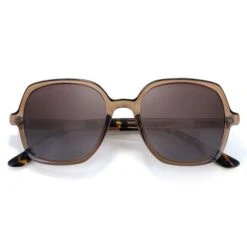 Moken Monique Brown Grey Mirror Polarized Lenses