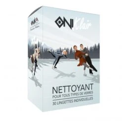 Onika Lingettes Lunette Charlie Adam Snow Boite De 30 - Danse Sur Glace