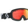 Scott Masque De Ski Junior Jr Witty Chrome Team Black/Lime Enhancer Red Chrome