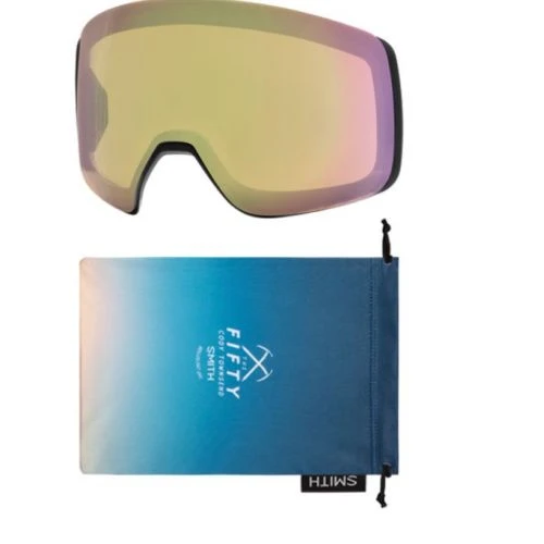 Smith 4D MAG AC I Cody Townsend 2 écrans ChromaPop Sun Platinium Mirror & ChromaPop Storm Yellow Flash 3 Smith 4D MAG AC I Cody Townsend 2 écrans ChromaPop Sun Platinium Mirror & ChromaPop Storm Yellow Flash – Image 3