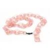 Valrose Chaines Acetate Avec Maillons Ovales Moyens Opaline Rose