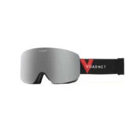 Vuarnet Masque De Ski VM2021 - Matt Black 2 écrans Grey Silver Flash Cat.3 & Orange Cat.1